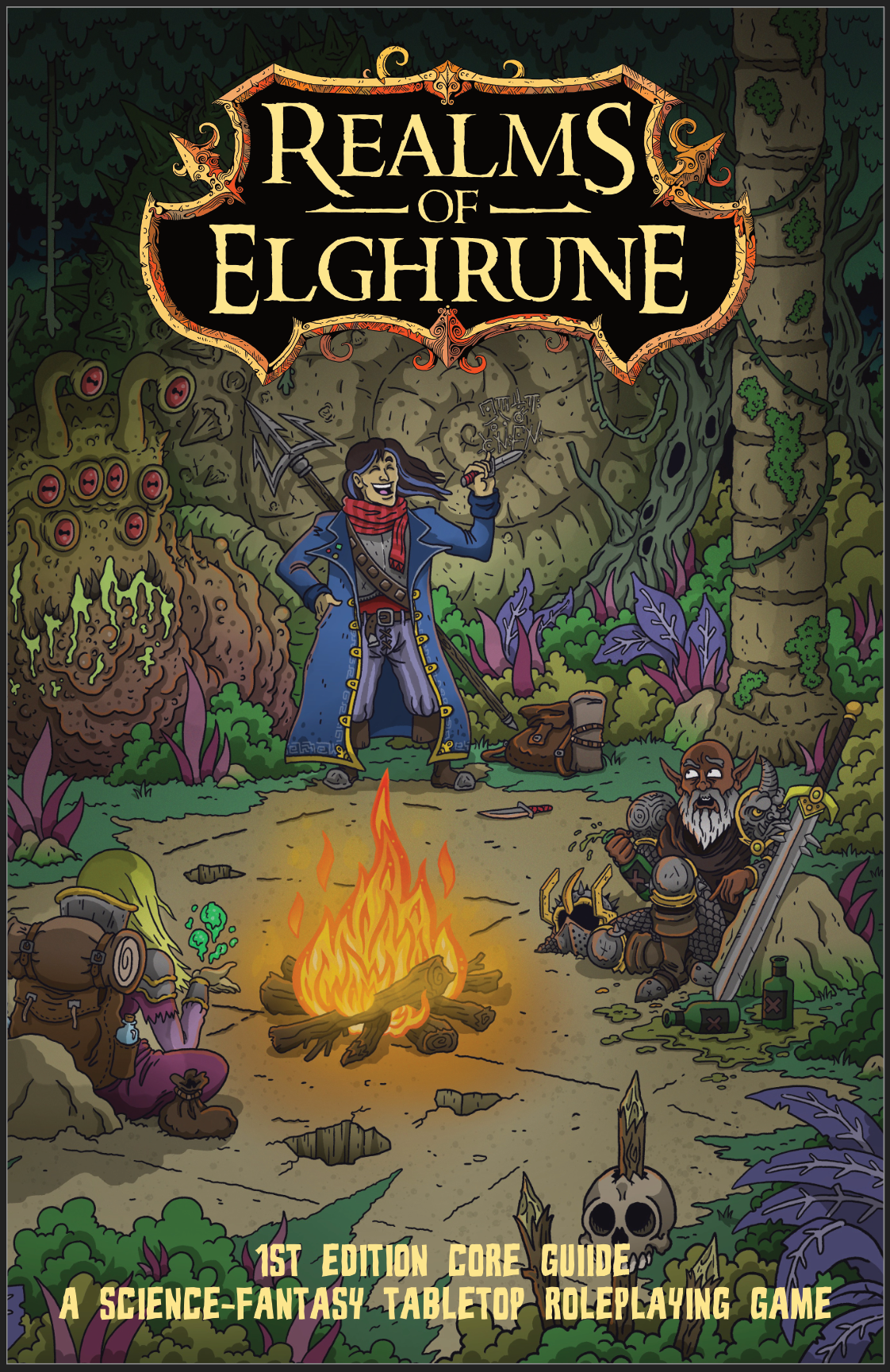 1st Edition Realms of Elghrune Core Guide